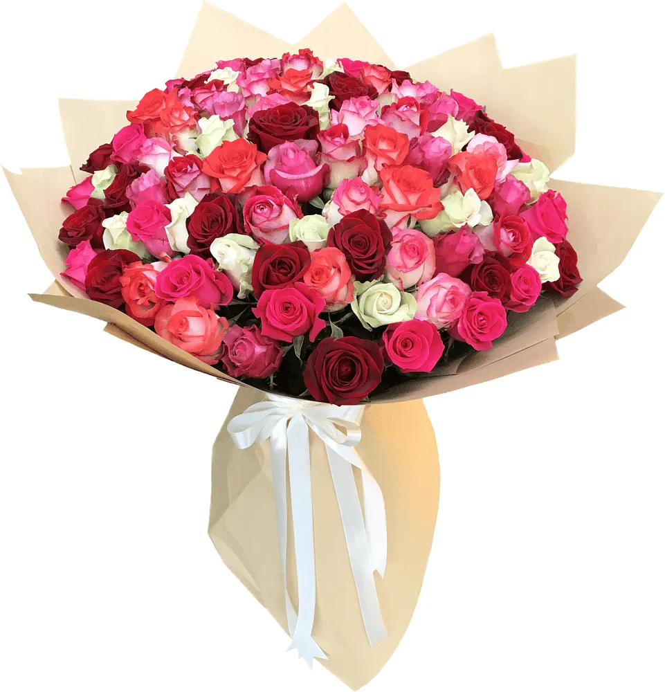 Ծաղկեփունջ «My Rose Complimente» 101 հատ