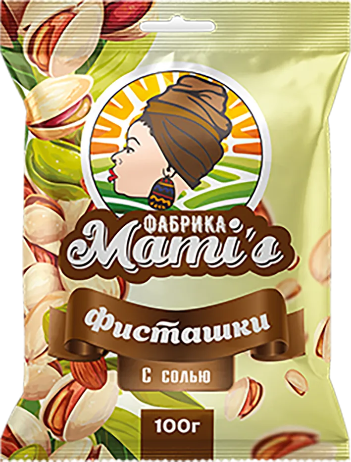 Պիստակ աղով «Fabrica Mamis» 100գ