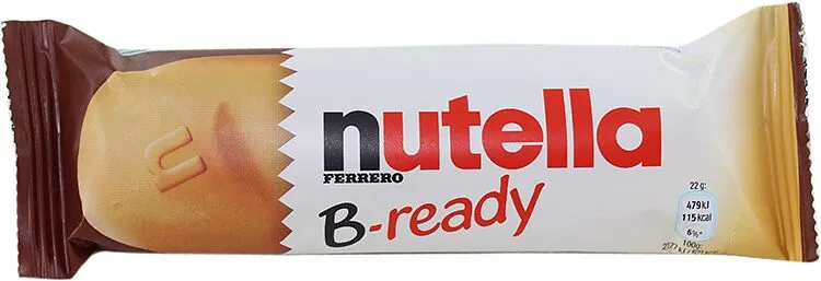 Վաֆլե բատոն «Nutella B-ready» 22գ