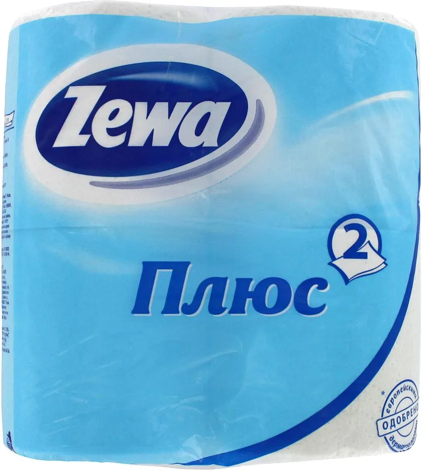 Զուգարանի թուղթ «Zewa Плюс» 4 հատ
