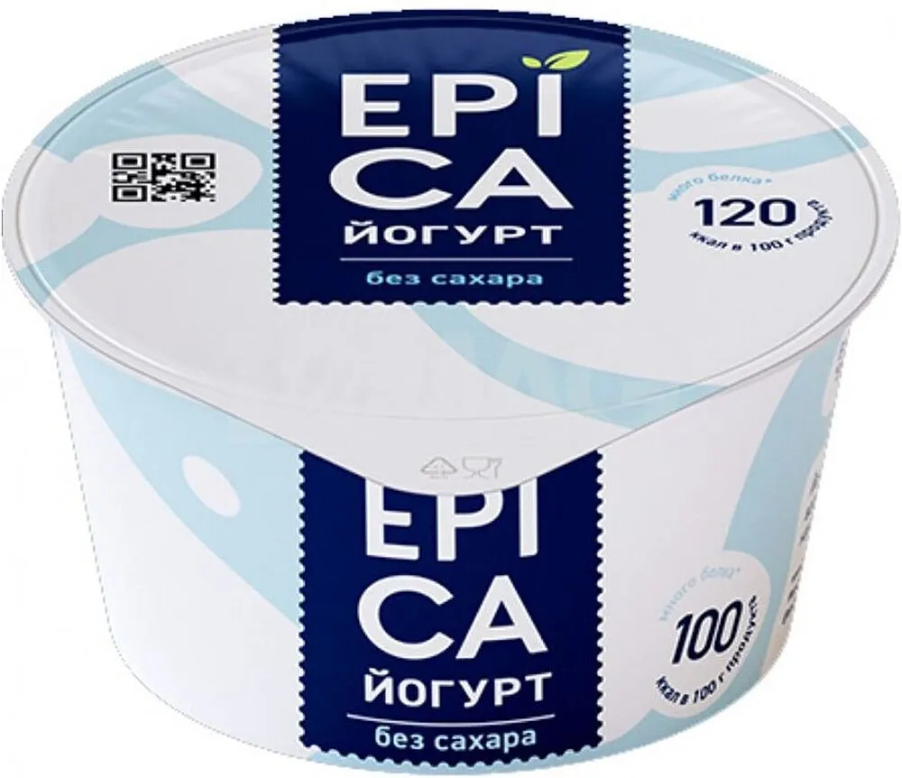 Յոգուրտ դասական «Epica» 130գ, յուղայնությունը՝ 6%

