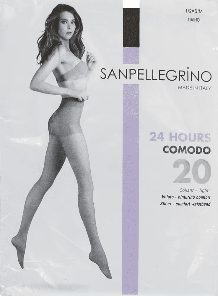 Զուգագուլպա մարմնագույն «Sanpellegrino Comodo Daino 20 Den N1/2»