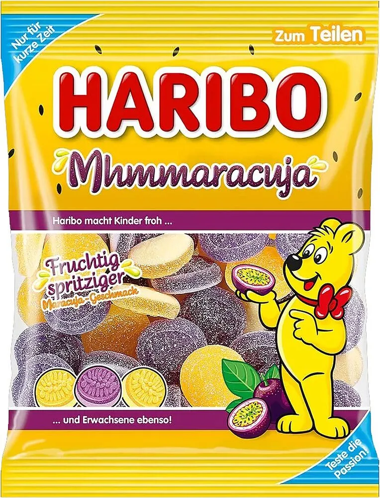 Դոնդողե կոնֆետներ «Haribo Mhmmaracuja» 160գ