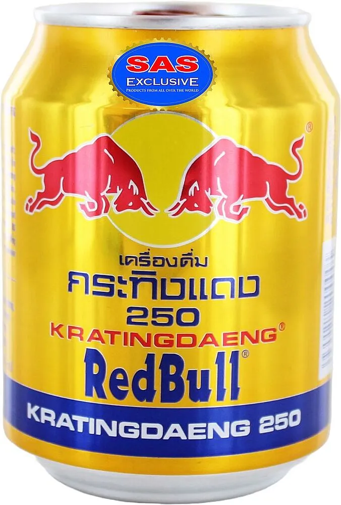 Էներգետիկ գազավորված ըմպելիք «Red Bull Kratingdaeng» 250մլ