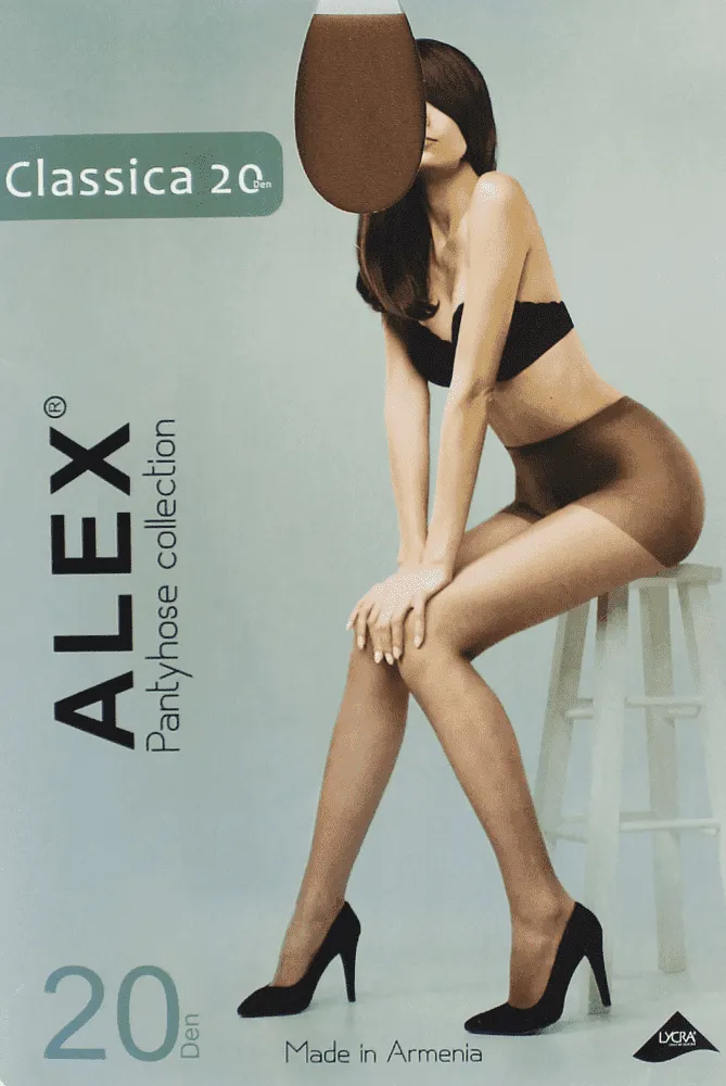 Զուգագուլպա բրոնզագույն «Alex Classica 20 Den N5»