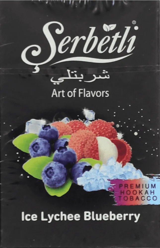 Թութուն սառցե լիչիի և հապալասի համով «Serbetli» 50գ