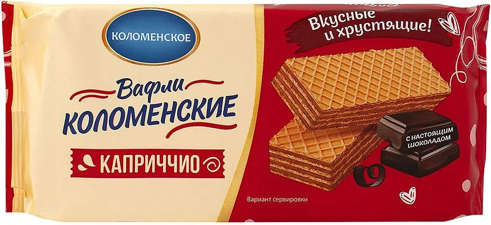 Վաֆլի շոկոլադե միջուկով «Коломенский Каприччио» 200գ