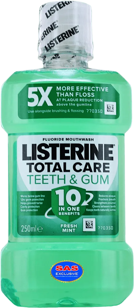 Բերանի խոռոչի ողողման հեղուկ «Listerine Total Care» 250մլ
