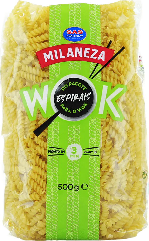 Մակարոն եգիպտացորենի «Milaneza Wok» 500գ