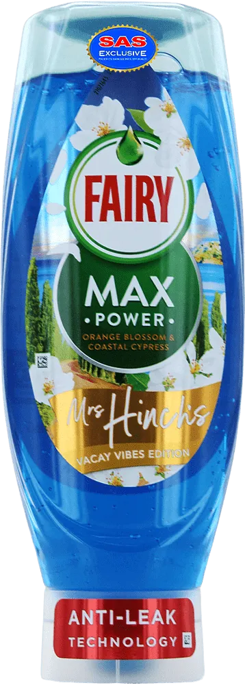 Սպասք լվանալու հեղուկ «Fairy Max Power Orange Blossom & Coastal Cypress» 640մլ