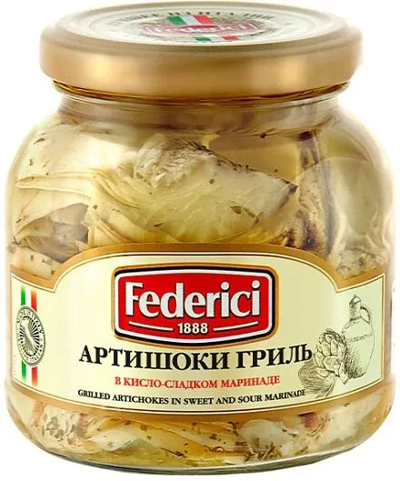 Արտիճուկ խորոված «Federici» 290գ
