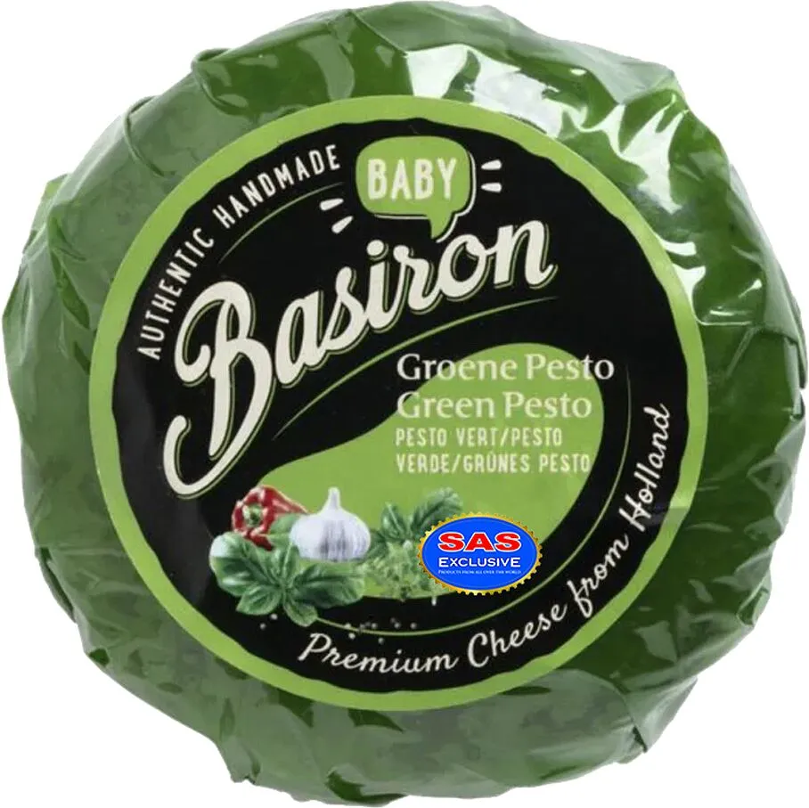 Պանիր գաուդա պեստոյով «Veldhuyzen Kaas Basiron Baby» 380գ
