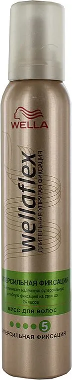 Մազերի մուս «Wella Wellaflex» 200մլ