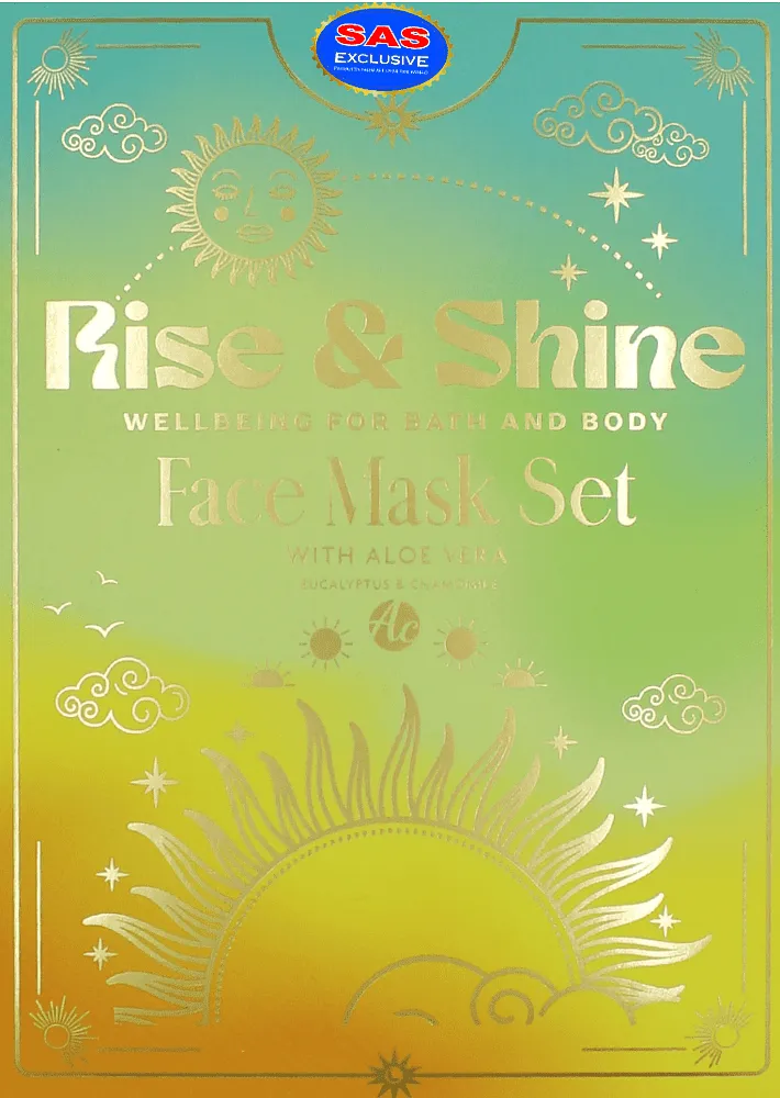 Դեմքի դիմակ «Accentra Rise & Shine» 3 հատ