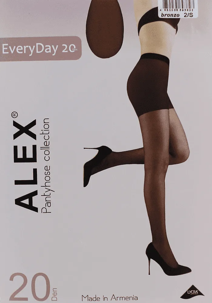 Զուգագուլպա բրոնզագույն «Alex Every Day 20 Den N2»