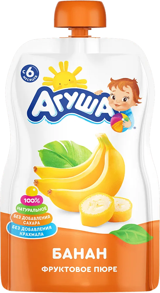 Մրգային խյուս «Агуша» 90գ