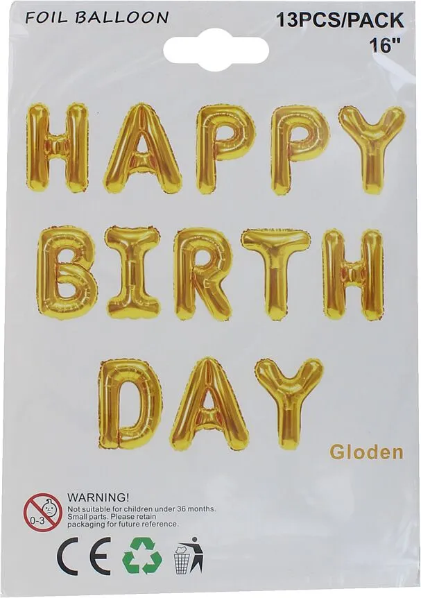 Փուչիկ Happy Birthday