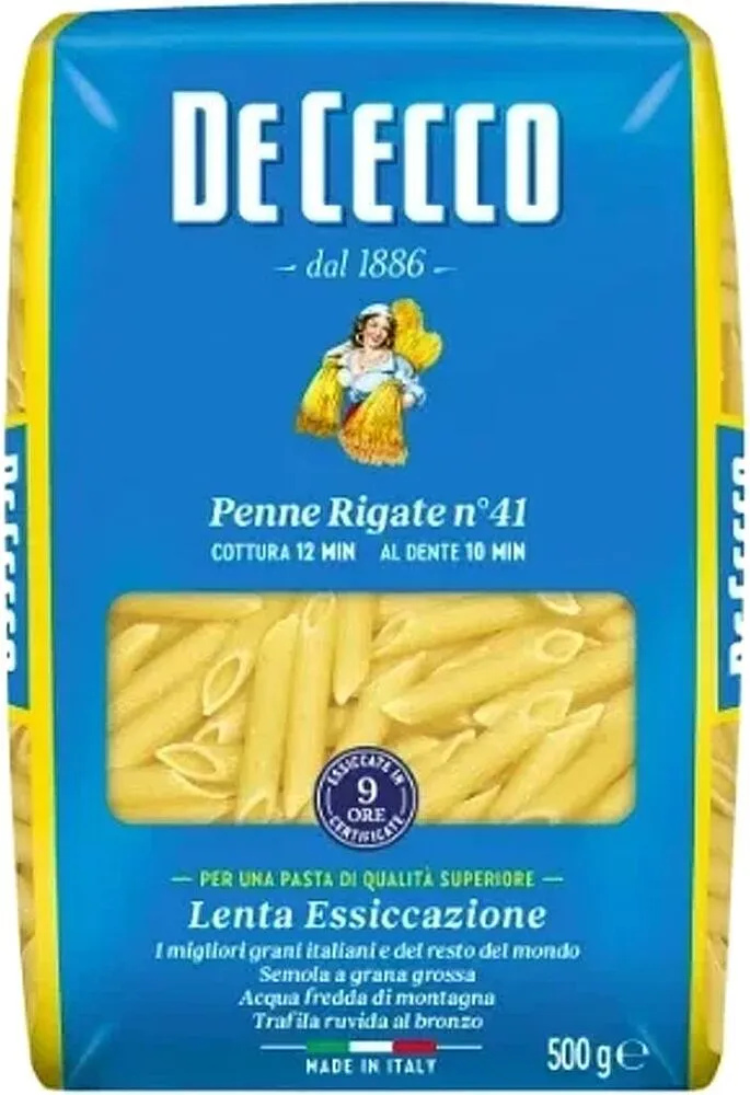Մակարոն «De Cecco Penne Rigate №41» 500գ
 