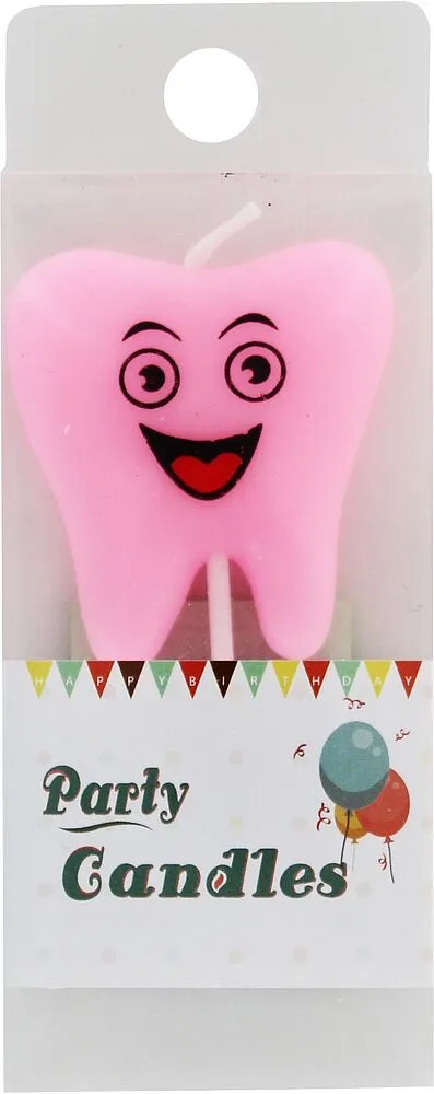 Մոմ տոնական «Party Candles» 1 հատ