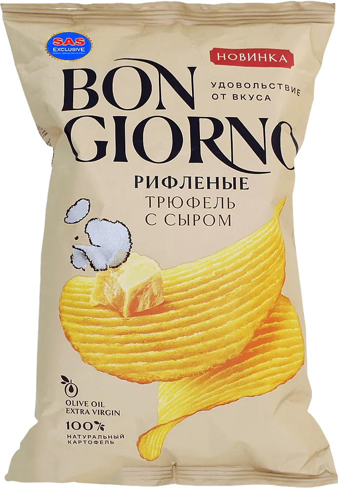 Չիպս տրյուֆելի և պանրի «Bon Giorno» 80գ