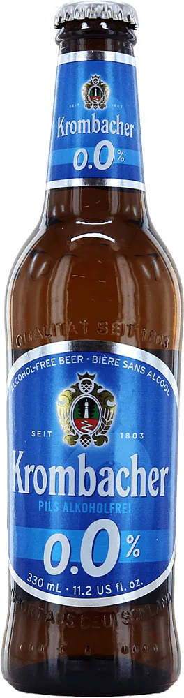 Գարեջուր «Krombacher 0%» 0.33լ