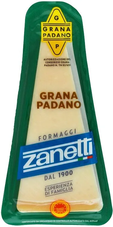 Պանիր պինդ «Zanetti Grana Padano» 200գ
