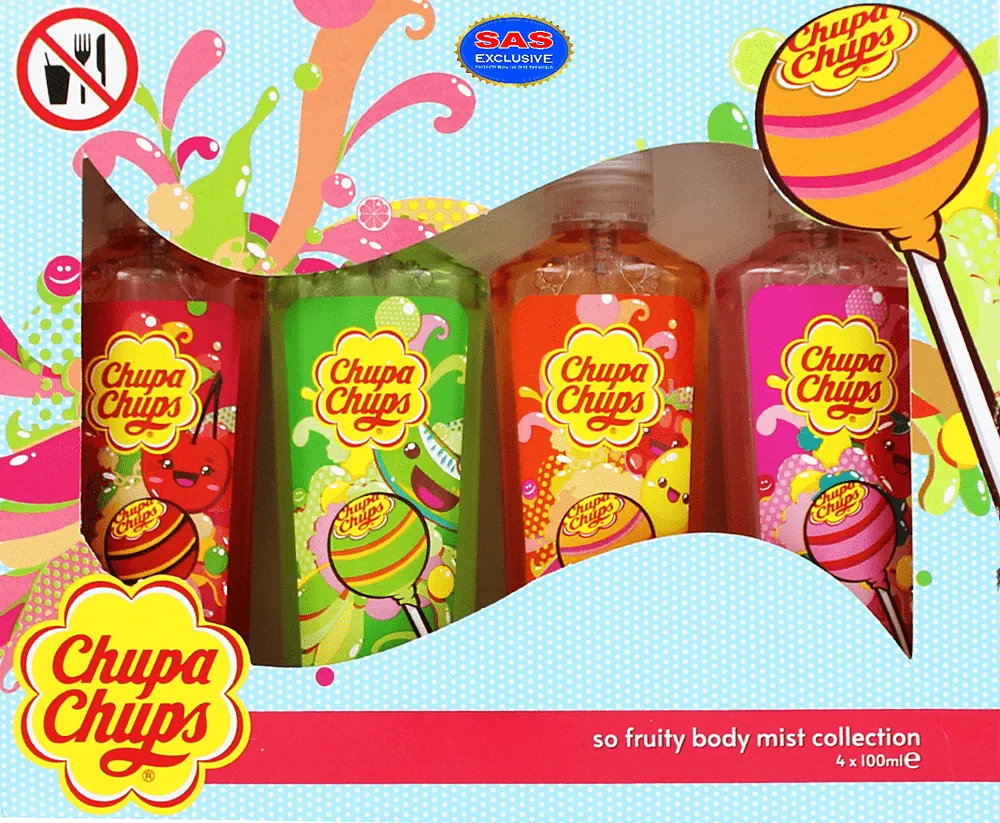 Մարմնի սփրեյ մանկական «Chupa Chups» 4 հատ