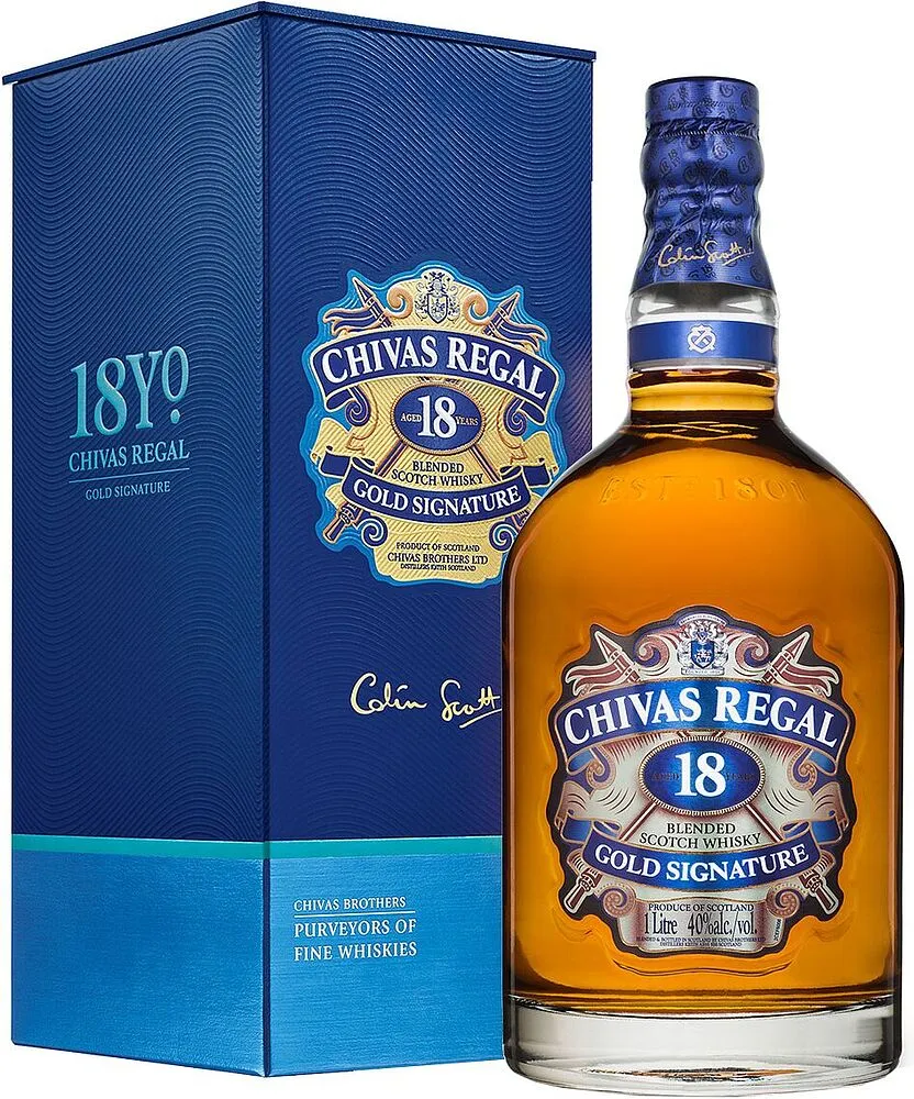 Վիսկի «Chivas Regal 18 Gold Signature» 1լ