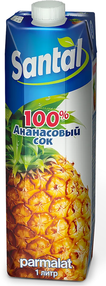 Հյութ արքայախնձորի «Santal» 1լ 