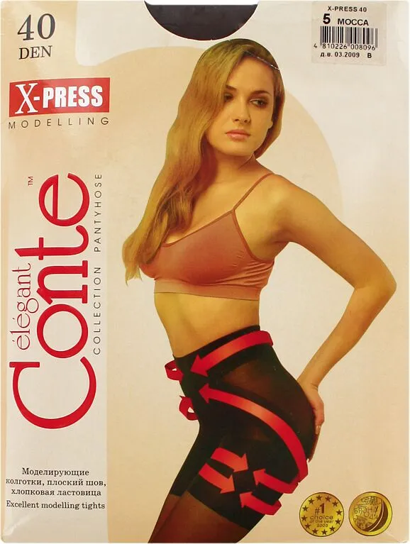 Զուգագուլպա մոկկա «Conte Elegant X-press 40 Den N5» 