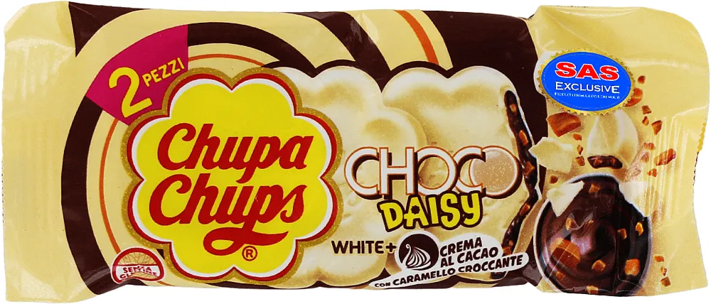 Շոկոլադե սալիկ սպիտակ «Chupa Chups» 32գ