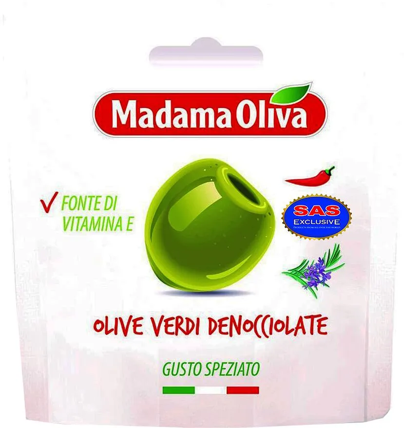 Ձիթապտուղ կանաչ առանց կորիզ «Madama Oliva» 30գ