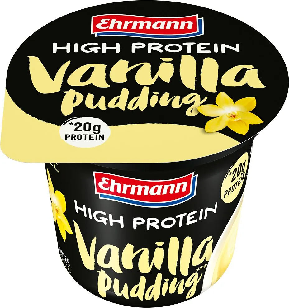 Պուդինգ վանիլային «Ehrmann High Protein» 200գ, յուղայնությունը՝ 1.5%