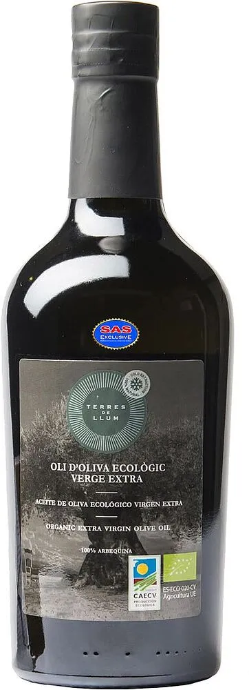 Ձեթ ձիթապտղի «Terres De Llum Extra Virgin Organic» 500մլ