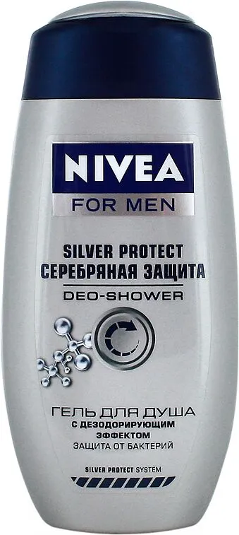 Լոգանքի գել «Nivea Silver Protect» 250մլ