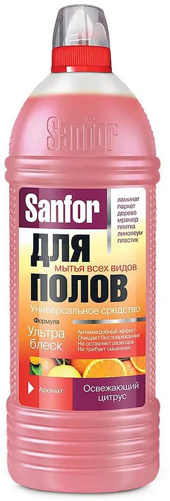 Հատակը մաքրելու միջոց «Sanfor» 1լ