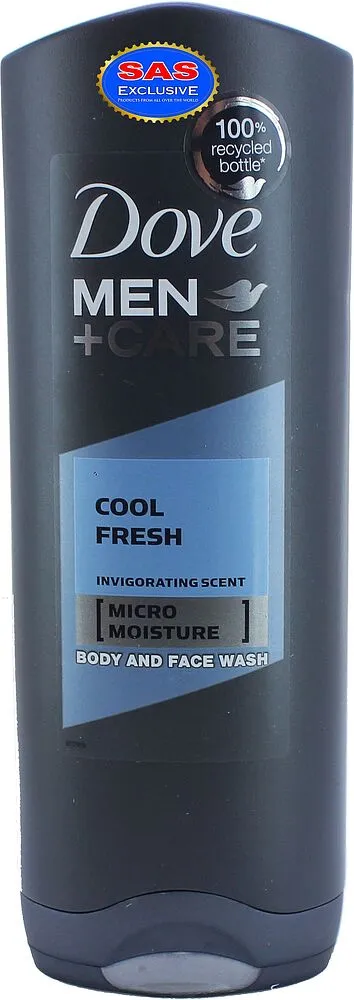 Լոգանքի գել «Dove Men+Care Cool Fresh» 250մլ