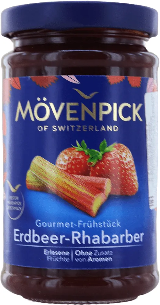Ջեմ ելակի և խավարածիլի «Movenpick» 250գ