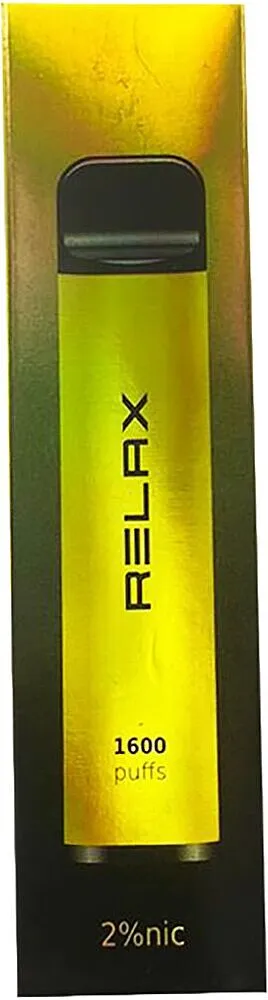 Էլեկտրական ծխախոտ սառցե բանանի «Relax» 1600 ծուխ