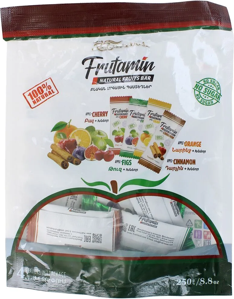 Պաստեղ մրգային «Frutamin» 250գ
