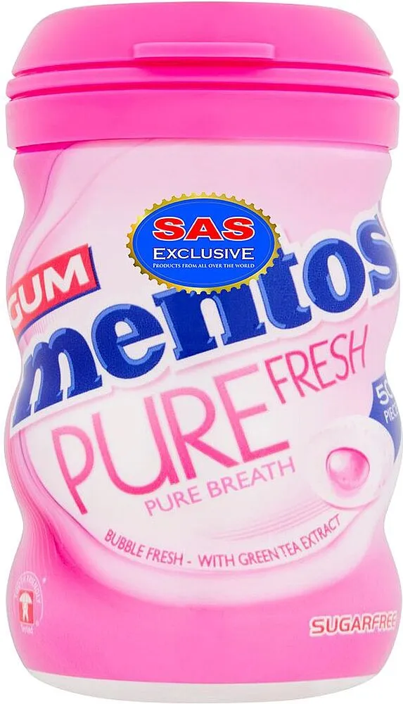 Մաստակ «Mentos Pure Fresh» 100գ Բաբլ