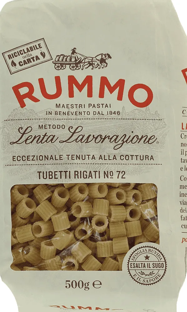 Մակարոն «Rummo Tubetti Rigati №72» 500գ