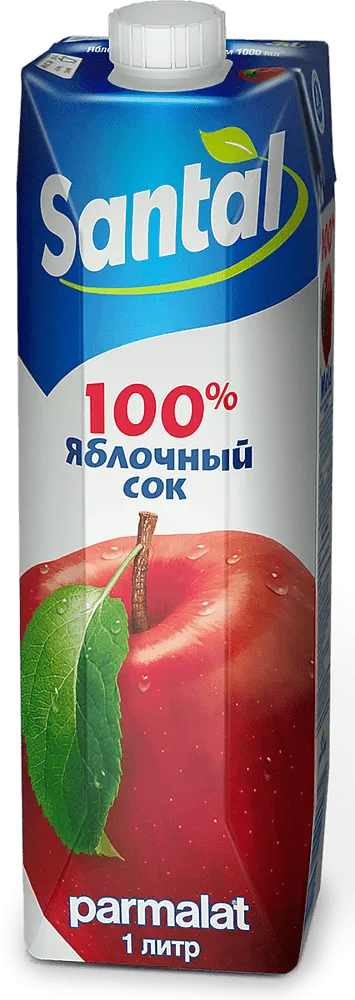 Հյութ խնձորի «Santal» 1լ