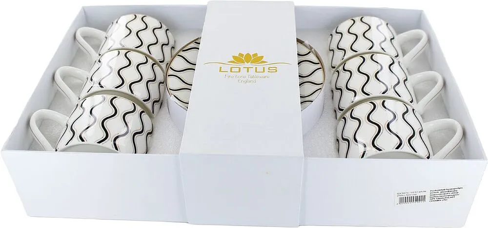 Բաժակ «Lotus» 6 հատ

