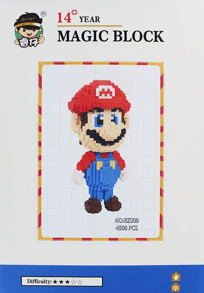 Խաղալիք-կոնստրուկտոր «Magic Block Mario»