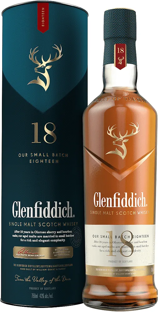 Վիսկի «Glenfiddich 18» 0.7լ