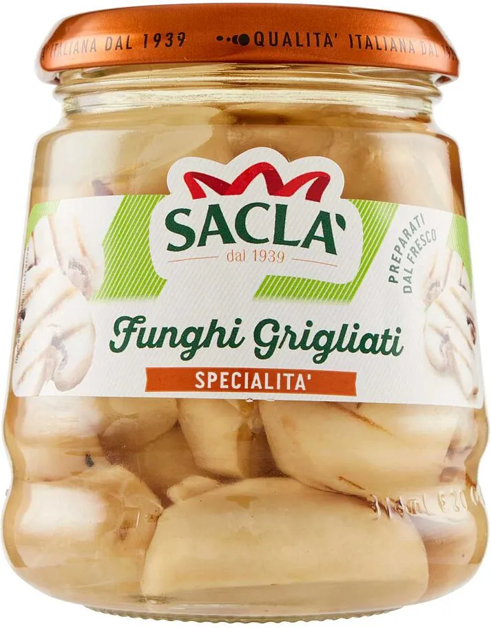 Սունկ խորոված ձեթի մեջ «Sacla» 280գ