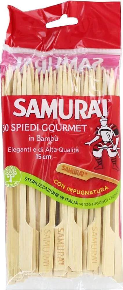 Բամբուկե փայտիկներ «Samurai Sisma» 50 հատ