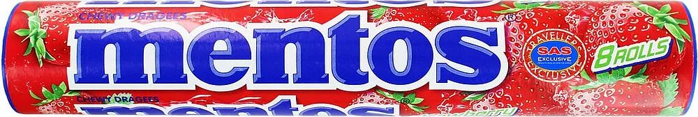 Դրաժե ելակի «Mentos» 8*37գ