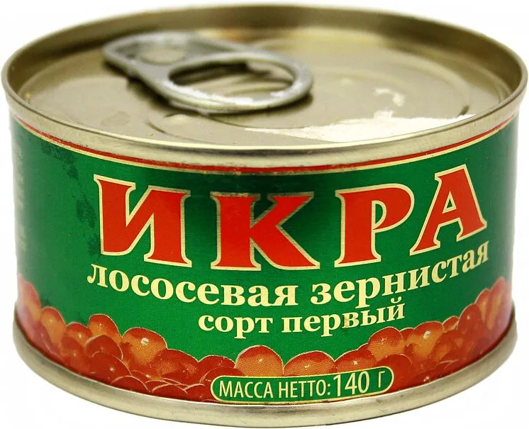 Ձկնկիթ կարմիր «Santa Ukraine» 140գ